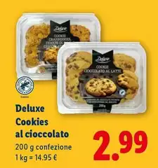 Deluxe - Cookies Al Cioccolato Deluxe - Cookies Al Cioccolato
