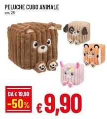 Peluche Cubo Animale
