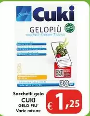 Cuki - Sacchetti Gelo Gelopiu'