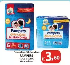 Pampers - Pannolino/Mutandino Sole E Luna Pampers - Pannolino/Mutandino Sole E Luna