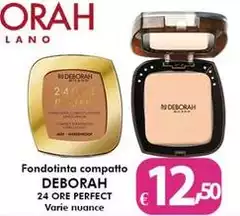 Deborah - Fondotinta Compatto 24 Ore Perfect Deborah - Fondotinta Compatto 24 Ore Perfect