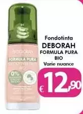 Deborah - Fondotinta Formula Pura Bio Deborah - Fondotinta Formula Pura Bio