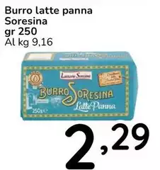 Latteria Soresina - Burro Latte Panna