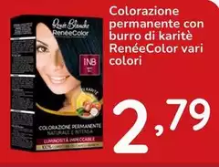 Renee Blanche - Colorazione Permanente Con Burro Di Karité RenéeColor Renee Blanche - Colorazione Permanente Con Burro Di Karité RenéeColor