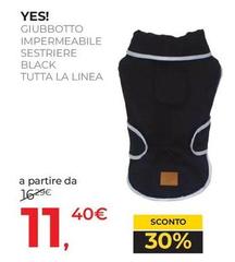 Yes! - Giubbotto Impermeable Sestriere Black