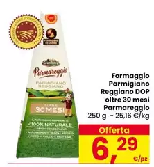 Parmigiano reggiano - Formaggio Parmigiano Reggiano DOP Parmareggio