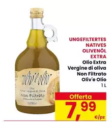 Oliva - Olio Extra Vergine Di  Non Filtrato Oliv'e Olio
