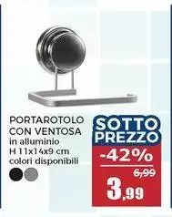 Portarotolo Con Ventosa Portarotolo Con Ventosa