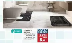 3 Tappeti Bagno 3 Tappeti Bagno