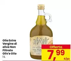 Oliva - Olio Extra Vergine Di  Non Filtrato  Olio