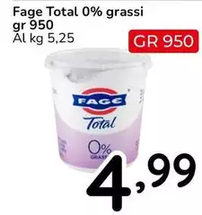 Fage - Total 0% Grassi