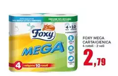 Foxy - Mega Cartaigienica Foxy - Mega Cartaigienica