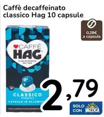 Hag - Caffè Decaffeinato Classico