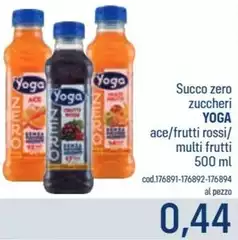 Yoga - Succo Zero Zuccheri Ace