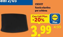 Crivit - Fascia Elastica Per Schiena
