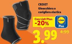 Crivit - Ginocchiera O Cavigliera Elastica