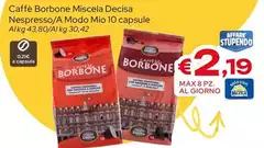 Caffe Borbone - Miscela Decisa Nespresso