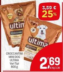 Ultima - Croccantini Mini Dog