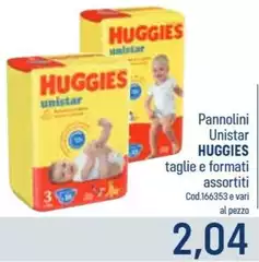 Huggies - Pannolini Unistar Taglie E Formati