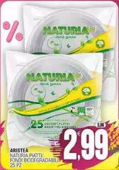 Naturia - Naturale Piatti/Fondi Biodegradabili