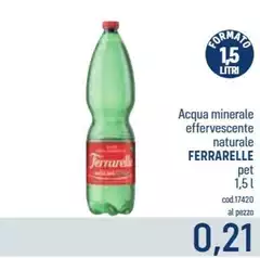 Ferrarelle - Acqua Minerale Effervescente Naturale