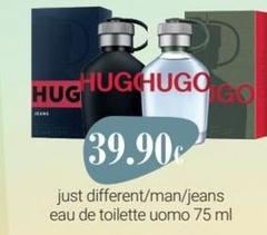 Just Different/man/ jeans Eau De Toilette Uomo