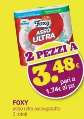 Foxy - Asso Ultra Asciugatutto Foxy - Asso Ultra Asciugatutto