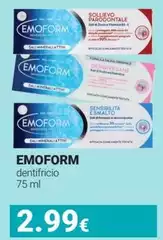 Emoform - Dentifricio