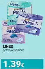 Lines - Petalo Assorbenti Lines - Petalo Assorbenti
