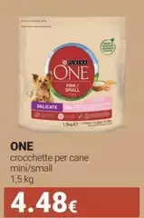 Purina - One Crocchette Per Cane Mini/Small