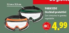 Parkside - Occhiali Protettivi Parkside - Occhiali Protettivi