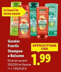 Garnier Fructis - Shampoo O Balsamo