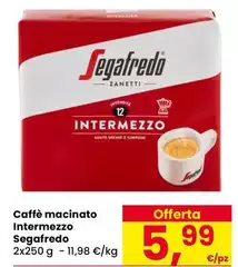 Segafredo - Caffè Macinato Intermezzo