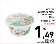 Granarolo - Ricotta Cucina Ad Arte