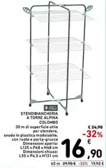 Colombo - Stendibiancheria A Torre Alpina Colombo - Stendibiancheria A Torre Alpina