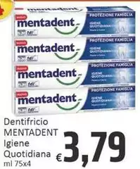 Mentadent - Dentifricio Igiene Quotidiana