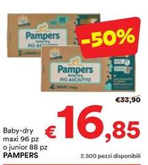 Pampers - Baby-Dry Maxi O Junior Pampers - Baby-Dry Maxi O Junior