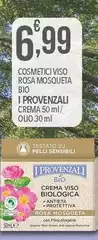 Bio - Cosmetici Viso Rosa Mosqueta  I Provenzali Crema
