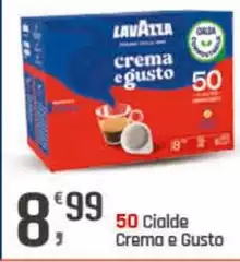 Lavazza - 50 Cialde Crema E Gusto Lavazza - 50 Cialde Crema E Gusto
