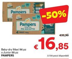 Pampers - Baby-Dry Maxi O Junior Pampers - Baby-Dry Maxi O Junior