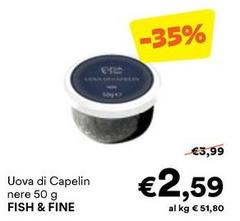Fish & Fine - Uova Di Capelin Nere