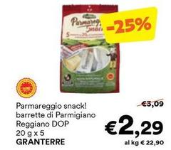 GranTerre - Parmareggio Snack! Barrette Di Parmigiano Reggiano DOP GranTerre - Parmareggio Snack! Barrette Di Parmigiano Reggiano DOP