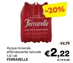 Ferrarelle - Acqua Minerale Effervescente Naturale