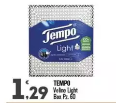 Tempo - Veline Light Box