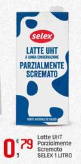 Selex - Latte Uht Parzialmente Scremato