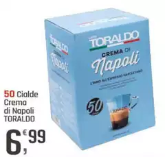 Toraldo - 50 Cialde Crema Di Napoli