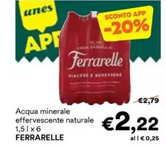 Ferrarelle - Acqua Minerale Effervescente Naturale