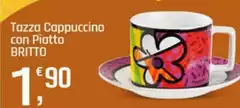 Tazza Cappuccino Con Piatto