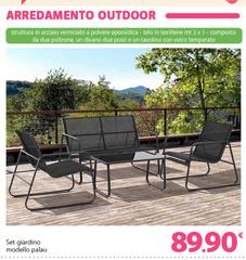 Outdoor - Set Giardino Modello Palau