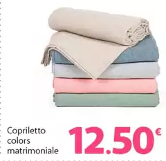 Copriletto Colors Matrimoniale